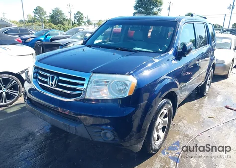 2013 Honda Pilot Lx from USA, damaged, VIN 5FNYF4H26DB008786